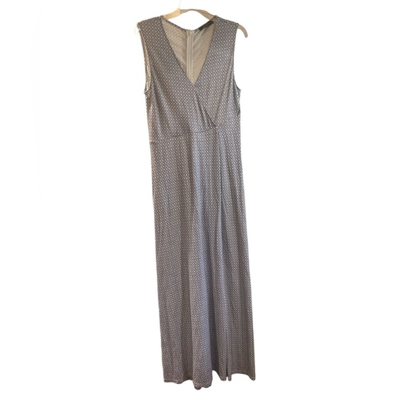 MaxMara weekend / Maxi Dress V-Neck Faux Wrap trellis print  medium - Picture 1 of 4